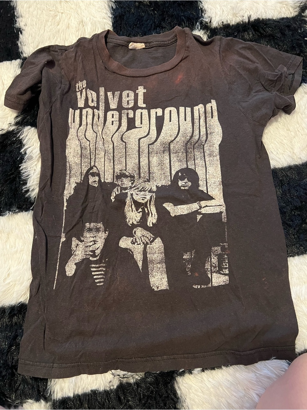 Vintage Velvet Underground Black Graphic Tee